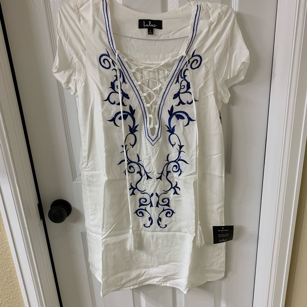 NWT! Lulus brand dress or swimsuit cover up